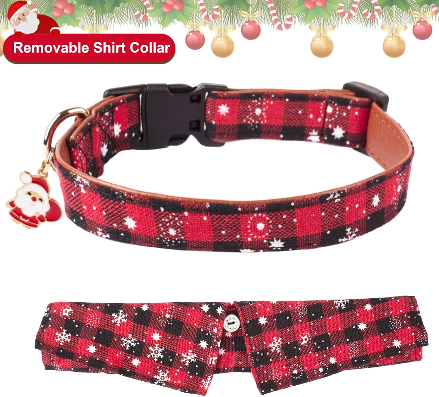 Christmas Adjustable Pet Collar