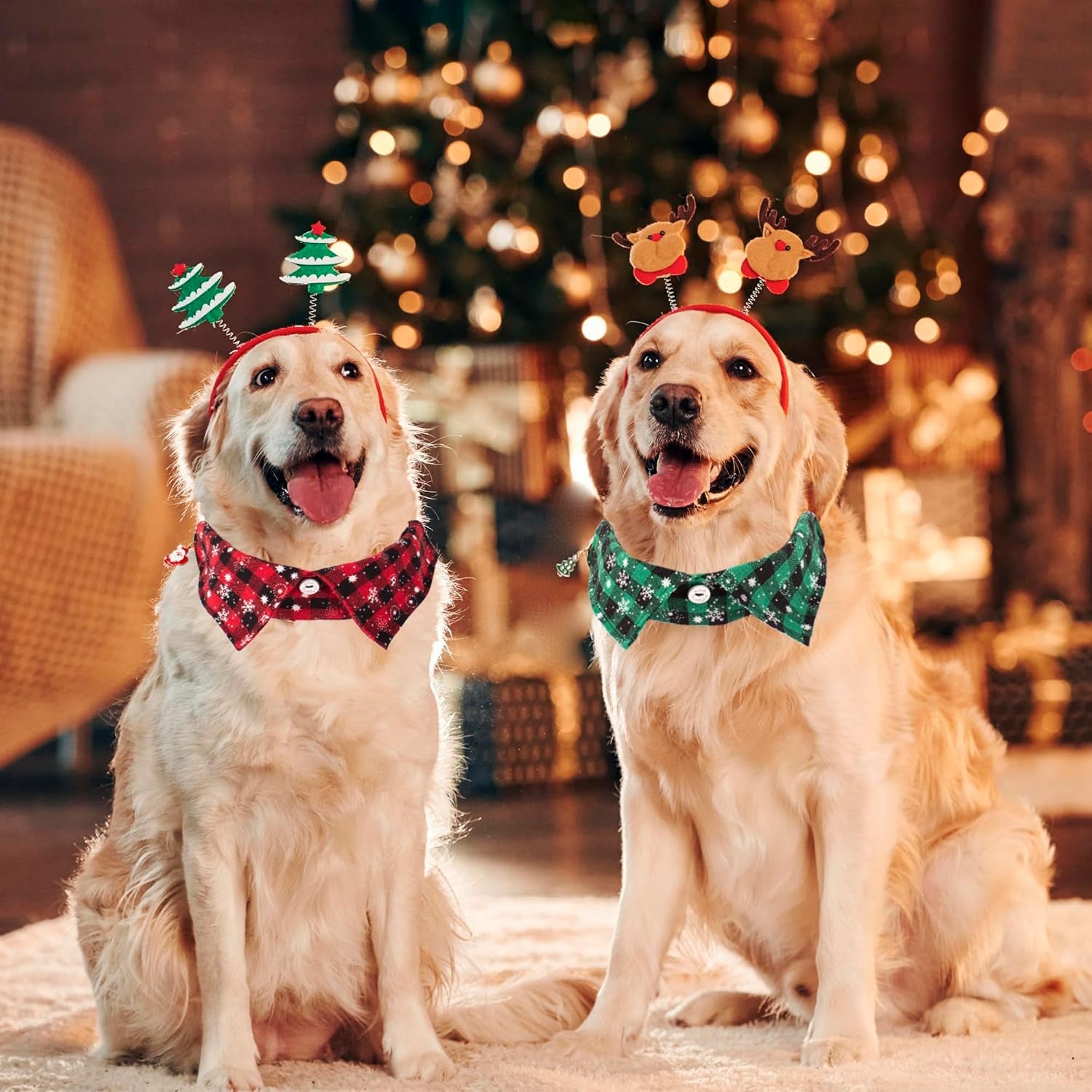 Christmas Adjustable Pet Collar